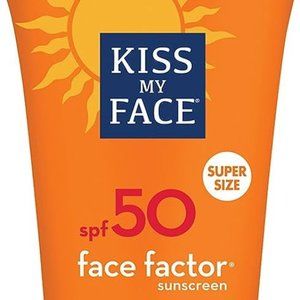 Kiss my Face SPF50 Face Factor sunscreen ~ 3.4 oz